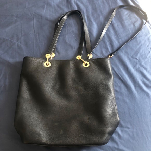 Black Michael Kors Large Handbag Purse - Picture 2 of 5